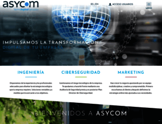 asycom.es screenshot