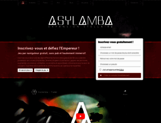 asylamba.com screenshot