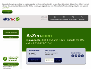 aszen.com screenshot