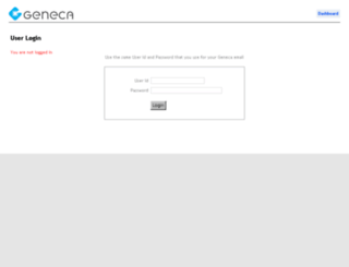 at.geneca.com screenshot