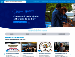 atados.com.br screenshot