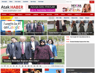 atakhaber.com screenshot