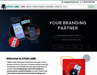 atamlabel.com screenshot