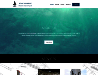 atasoymarine.com screenshot