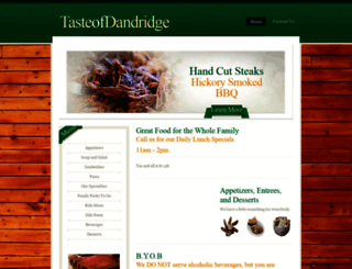 atasteofdandridge.com screenshot