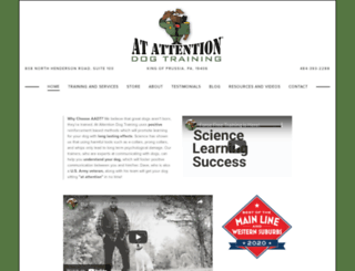 atattentiondogs.com screenshot