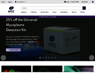 atcc.org screenshot
