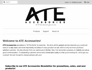 ateaccessories.com screenshot