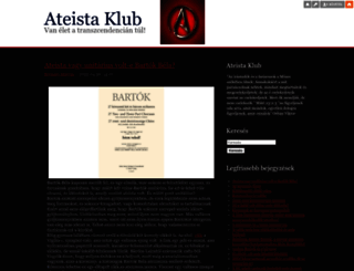 ateistaklub.blog.hu screenshot