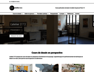 atelier3113.com screenshot