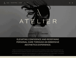atelierbeauty.com screenshot