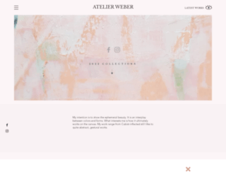 atelierweber.com screenshot