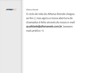 atende.alfamaweb.com.br screenshot