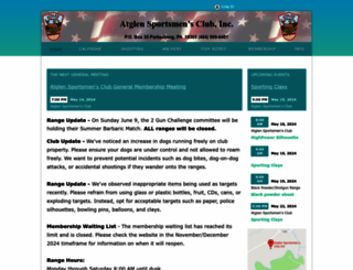 atglensportsmensclub.org screenshot