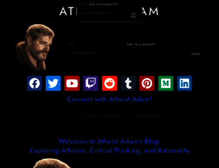 atheistadam.com screenshot
