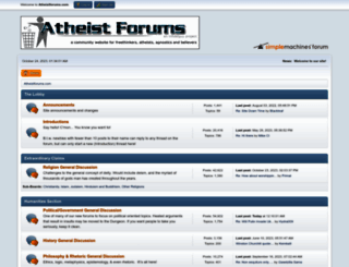 atheistforums.com screenshot