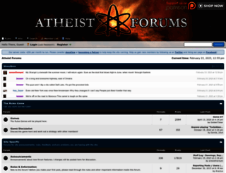 atheistforums.org screenshot