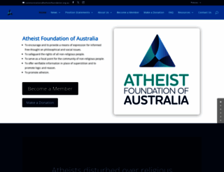 atheistfoundation.org.au screenshot