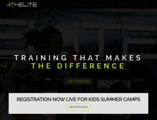 atheliteacademy.com screenshot