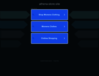 athena-store.site screenshot