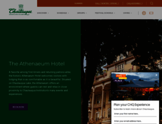 athenaeum-hotel.com screenshot