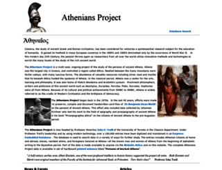atheniansproject.com screenshot