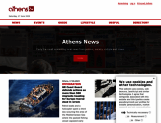 athens24.com screenshot