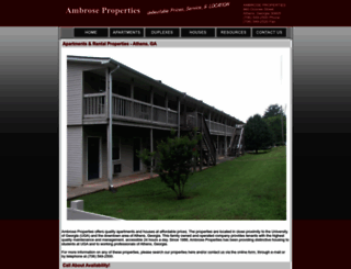 athensapartments.com screenshot