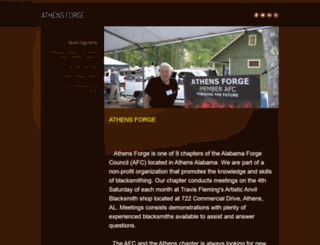 athensforge.com screenshot
