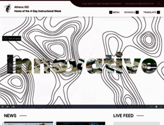 athensisd.net screenshot