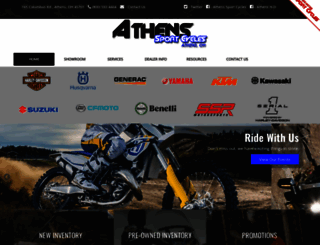athenssportcycles.com screenshot