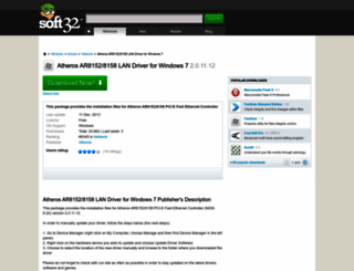 atheros-ar8152-8158-lan-driver-for-windows-7.soft32.com screenshot