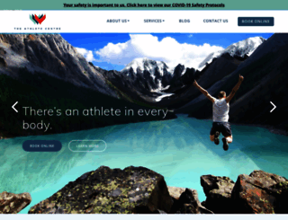 athletecentre.ca screenshot