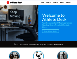 athletedesk.com screenshot