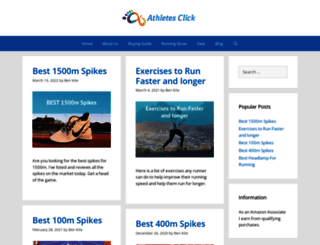 athletesclick.com screenshot