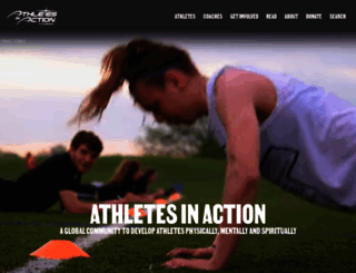 athletesinaction.org screenshot