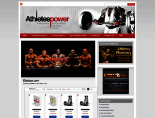 athletespower.com screenshot