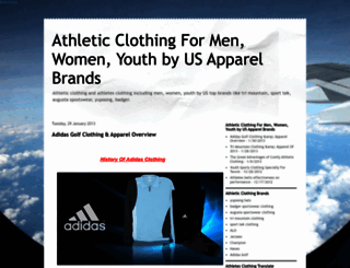 athletic-clothings.blogspot.com screenshot