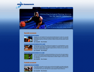 athleticassessments.com screenshot