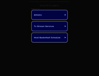 athletico.com.au screenshot