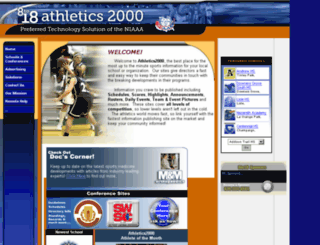 athletics2000.com screenshot
