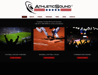 athleticsound.com screenshot