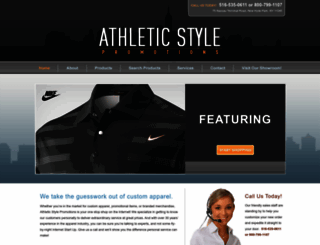 athleticstyle.com screenshot