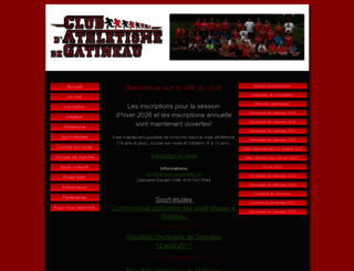 athletismegatineau.ca screenshot