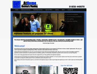 athome-electrical.co.uk screenshot