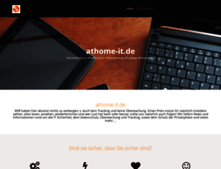 athome-it.de screenshot