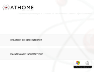 athomefrance.com screenshot