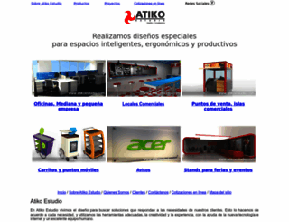 atikoestudio.com screenshot