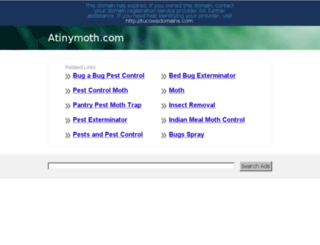 atinymoth.com screenshot