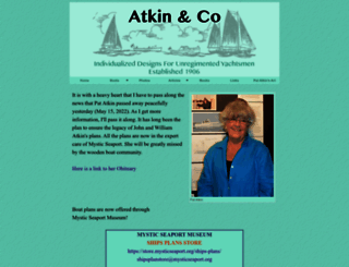 atkinboatplans.com screenshot